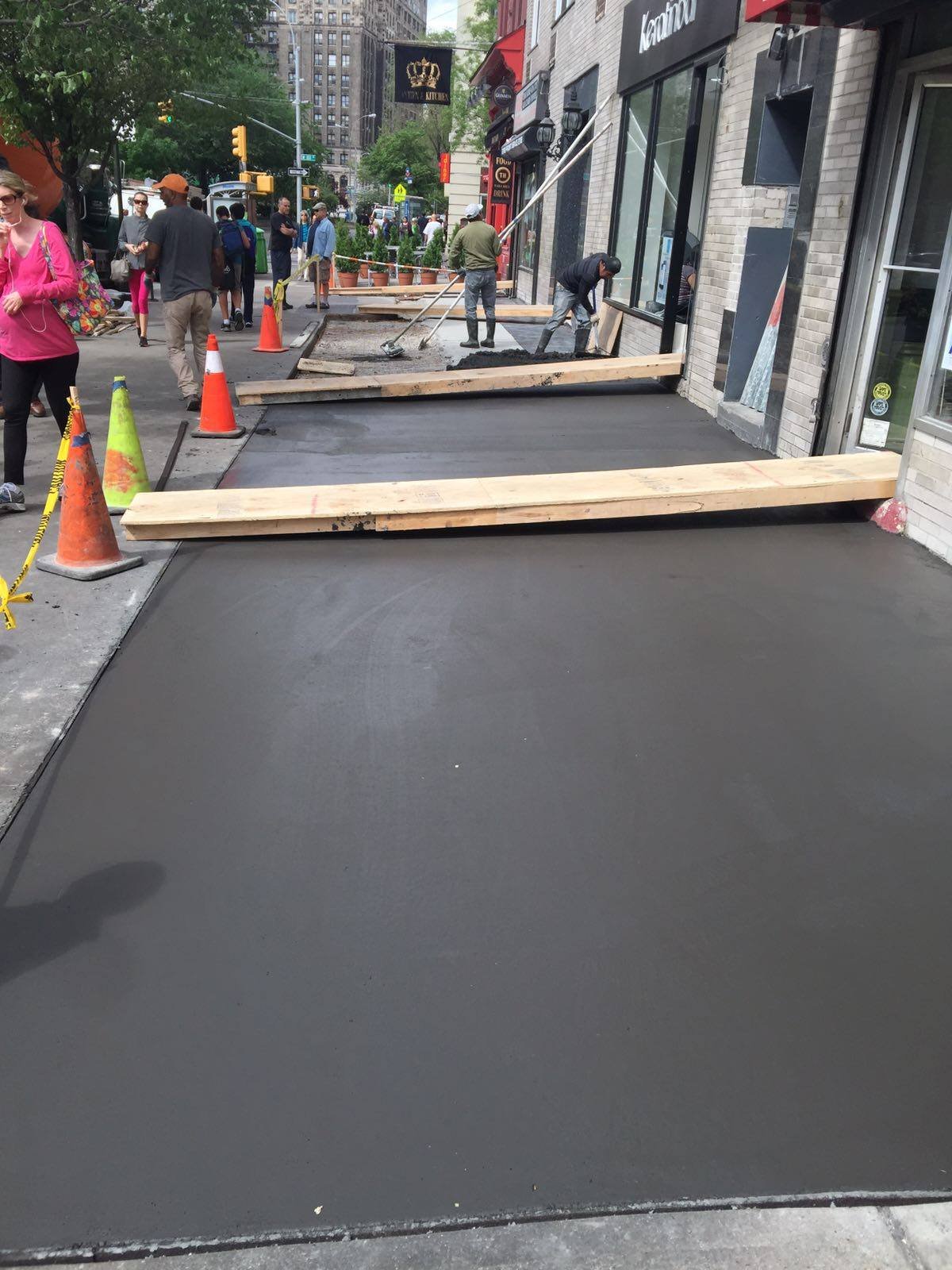 Sidewalk replacement Manhattan